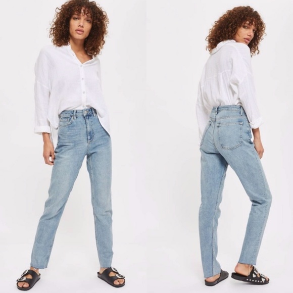straight leg jeans topshop
